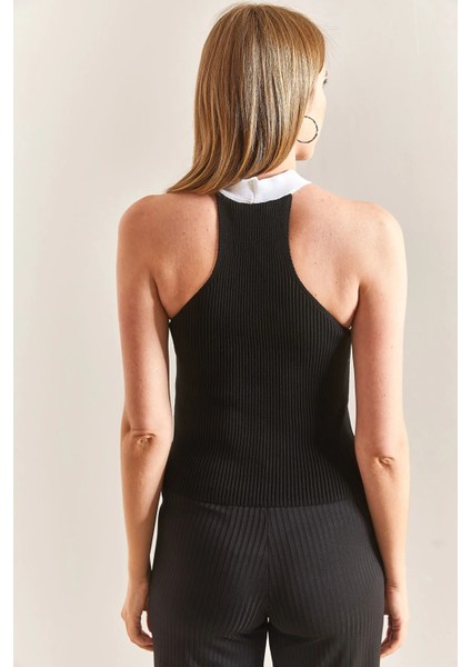 Kadın Fitilli Çapraz Yaka Triko Bluz fırsatları