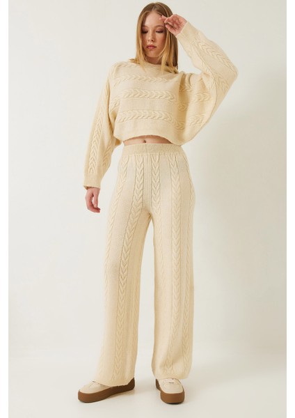 Kadın Basic Triko Alt Üst Takım