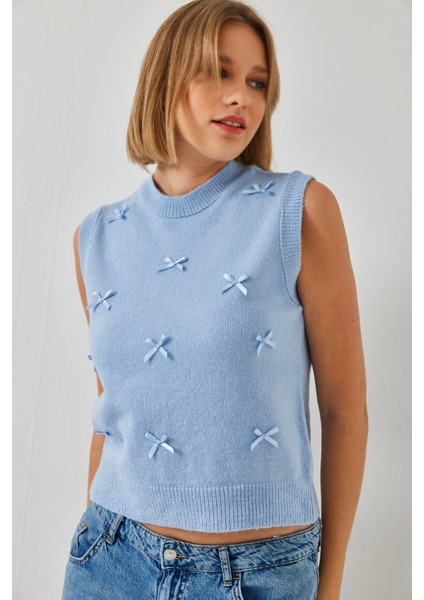 Kadın Fiyonklu Süveter