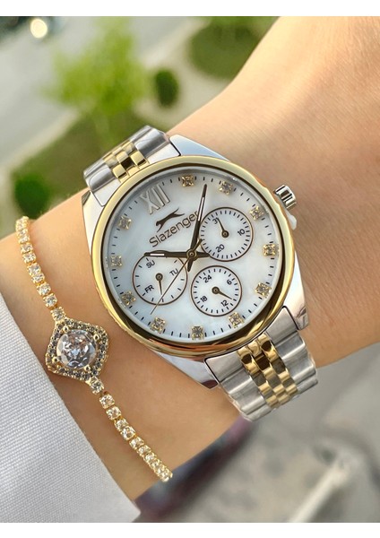 Göstergeleri Aktif 5 Atm Su Geçirmez Kadın Kol Saati