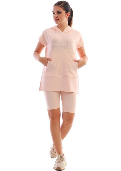 Pudra Kısa Taytlı İkili Kadın Takım fiyatları