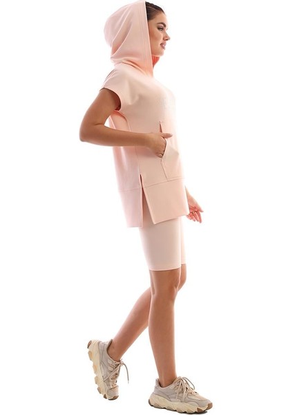 Pudra Kısa Taytlı İkili Kadın Takım fırsatları