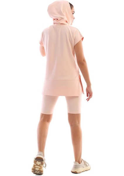 Pudra Kısa Taytlı İkili Kadın Takım indirimleri