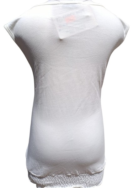 Firuze Baskılı Kız Atlet T-Shirt – Pamuklu, Esnek, Lastikli Bel Tasarım fırsatları