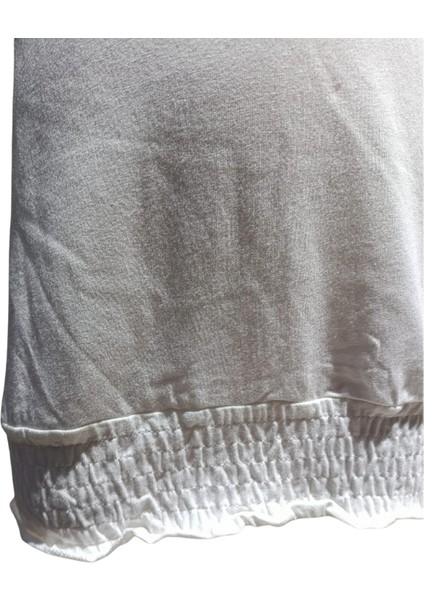 Firuze Baskılı Kız Atlet T-Shirt – Pamuklu, Esnek, Lastikli Bel Tasarım