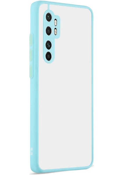 Hod Serisi Xiaomi Mi Note 10 Lite Turkuaz - Yeşil Kapak