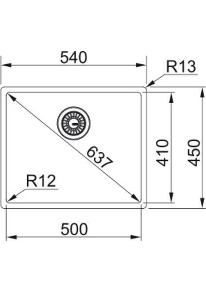 Bxx 210/110-50 Inox Box Tezgahaltı/üstü/sıfır Eviye fiyatları