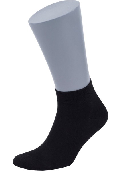 Premium Erkek Patik Çorap 4'lü (Siyah, Lacivert, Beyaz, Bordo) indirimleri