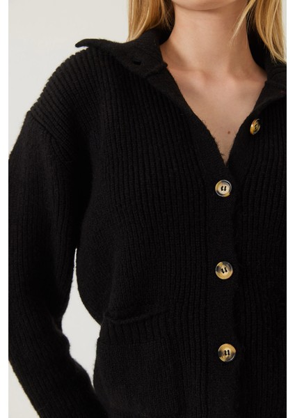 Kadın Selanik Örgü Cepli Triko Hırka indirimleri