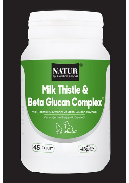 Milk Thistle&beta Glucancomplex 45 Tablet