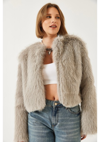 Kadın Suni Kürkllü Astarlı Mont fiyatları