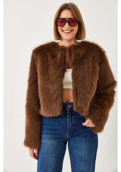 Kadın Suni Kürkllü Astarlı Mont fiyatları