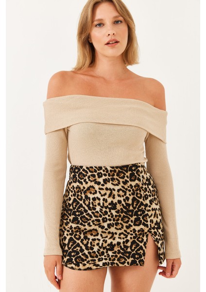 Kadın Madonna Yaka Kaşkorse Bluz modelleri