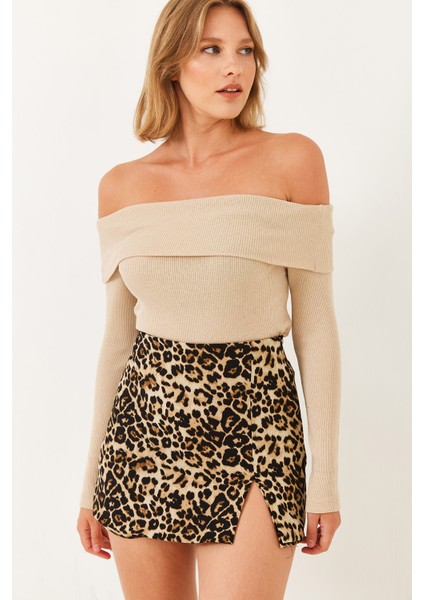 Kadın Madonna Yaka Kaşkorse Bluz fırsatları