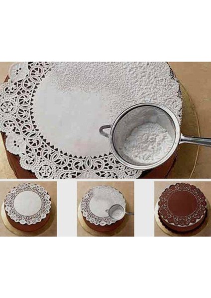 Beyaz Dantel Bardak Altlığı 12,5 Cm, 500 Adet, Şık ve Dekoratif Sunumlar Için Ideal indirimleri