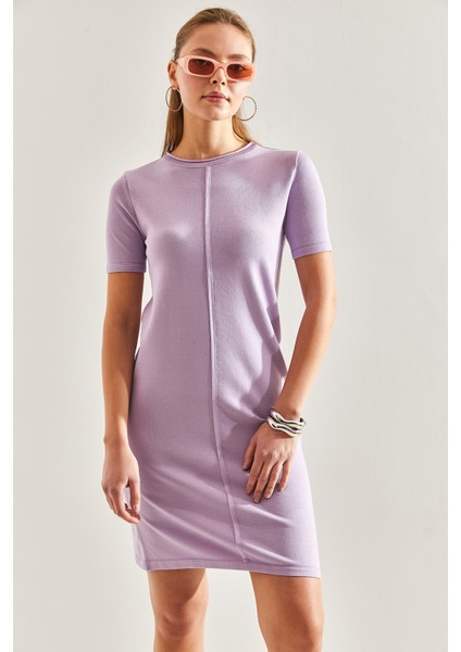 Kadın Çimalı Triko Elbise