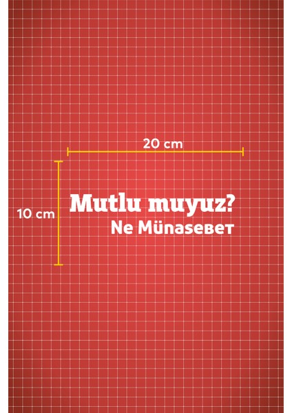Mutlu Muyuz? Ne Münasebet Oto, Motor, Araba Sticker fiyatları
