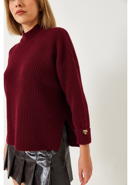 Kadın Selanik Örgü Kazak modelleri