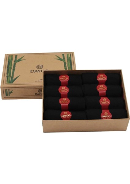 Premium 8'li Yazlık Siyah Bambu Çorap indirimleri