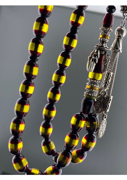 Imame Pençe Nakkaşlı Sürmeli Toz Kehribar fırsatları