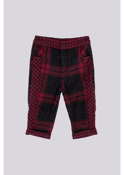 Bg Store Erkek Bebek Ekose Pantolon