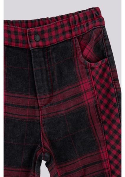 Bg Store Erkek Bebek Ekose Pantolon modelleri