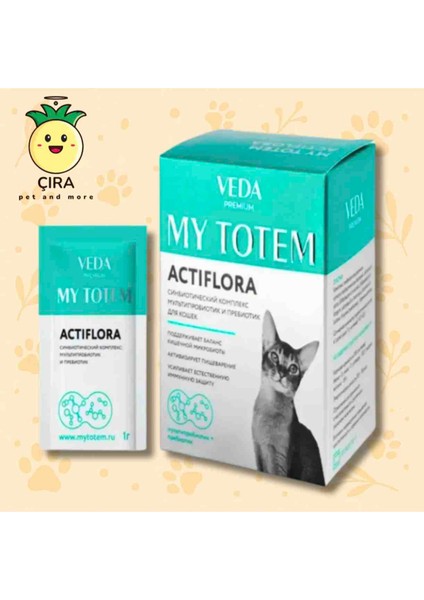 My Totem Actiflora Probiyotik ve Prebiyotik Destek