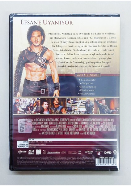 Pompeii DVD Film ( Kit Harington ) fırsatları