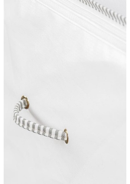 3’lü Ipli Kazak Hurcu Set, Yatak Baza Kanepe Altı Kıyafet Çamaşır Eşarp Düzenleyici (30X20CM) 3 Adet fırsatları