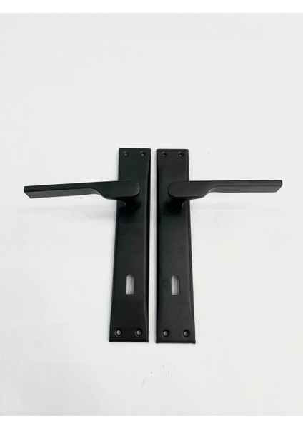 2019 Model Oda Kapı Kolu - Mat Siyah 1 Takım No : 9