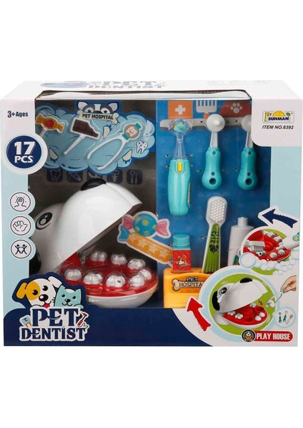 Veteriner Diş Hekimi Seti 17 Parça