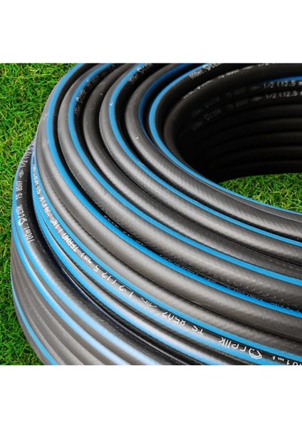 Dayanıklı 10 Metre 3 Katlı Sağlam Termo Kauçuklu Bahçe Su Hortumu Sulama Yıkama Hortum 12.5 mm 1/2&quot;m fiyatları