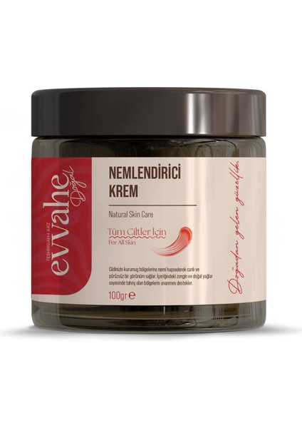Evvahe Nemlendirici Krem 100 gr Balmumu Hindistan Cevizi Zeytinyağı Tüm Cilt Tipleri Yüz ve Vücut fiyatları