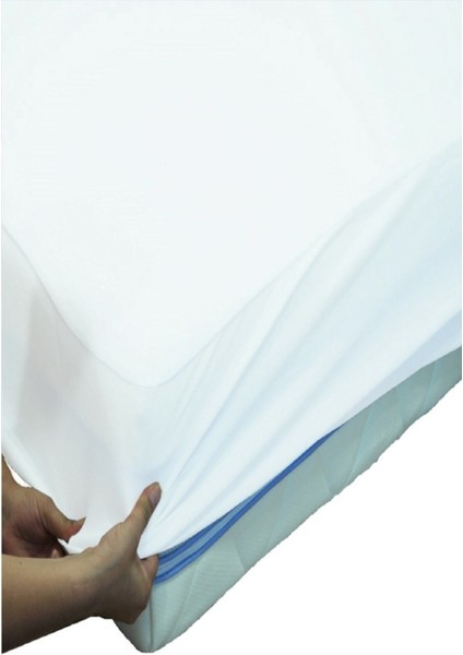 70X130 cm Sıvı Geçirmez Bebek Mikro Kumaş Alezi, Beyaz fiyatları