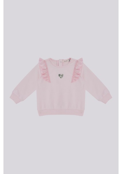 Bg Store Kız Bebek Pembe Eşofman Takım