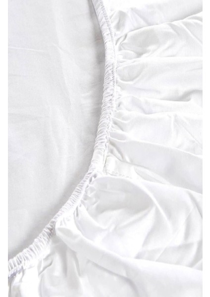 Çocuk Oyun Parkı Yatağı Için 60X120 10 cm Micro Lastikli Alez Beyaz modelleri