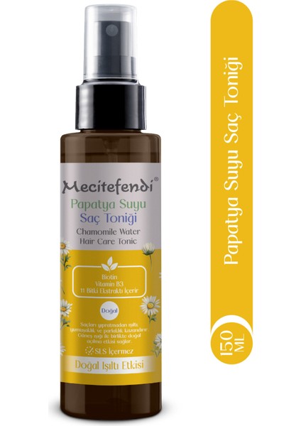 Papatya Suyu Saç Toniği 150 ml