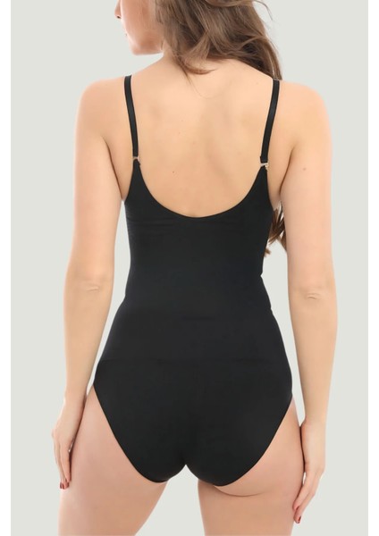 Toparlayıcı Zıbın Korse – Alttan Kancalı Vücut Şekillendirici