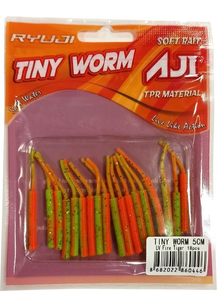 Tiny Worm 5cm Silikon Yem modelleri