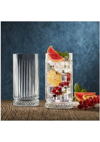 Beyaz 6'lı 445 cc Su ve Meşrubat Bardakları, Şık ve Dayanıklı Tasarım