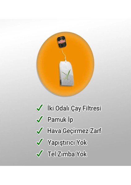 Kiraz Saplı Form Çayı Bardak Poşet 20'li modelleri