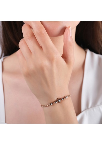 0.21 Karat Pırlanta Bileklik, Gerçek Pırlanta, Sertifikalı Mücevher, 6.11 Gram 8 Ayar Altın fırsatları