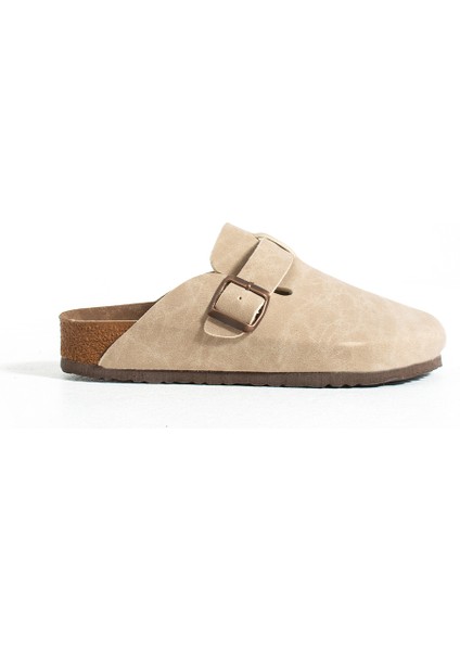 Unisex Önü Kapalı Anatomik Taban Tokalı Sabo Terlik