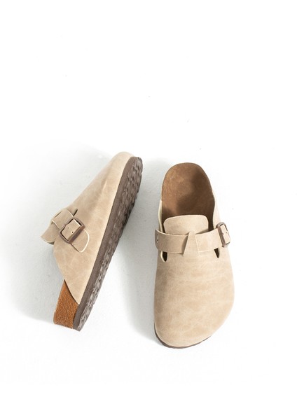 Unisex Önü Kapalı Anatomik Taban Tokalı Sabo Terlik modelleri