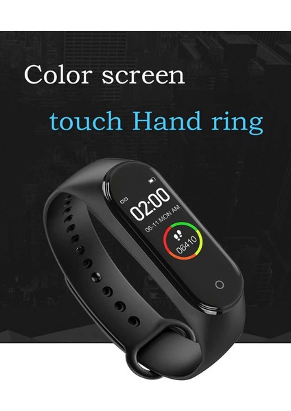 M4 Akıllı Saat Bileklik Kalp Hızı Kan Basıncı Nabız Pedometre Smart Watchh fırsatları
