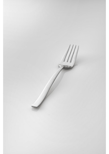 Osaka 6'lı Paslanmaz Çelik Tatlı Çatalı – Parlak Yüzeyli Modern Tasarım