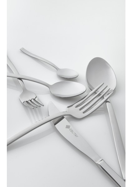 Osaka 6'lı Paslanmaz Çelik Tatlı Çatalı – Parlak Yüzeyli Modern Tasarım fiyatları