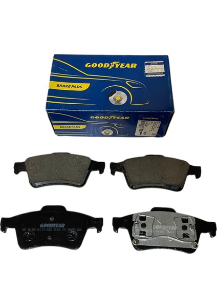 Ford Connect 02>13 Arka Fren Balatası | Goodyear 2T14 2M008 Aa modelleri