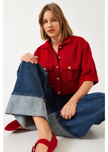 Kadın Kısa Kollu Ceket Mbms fiyatları