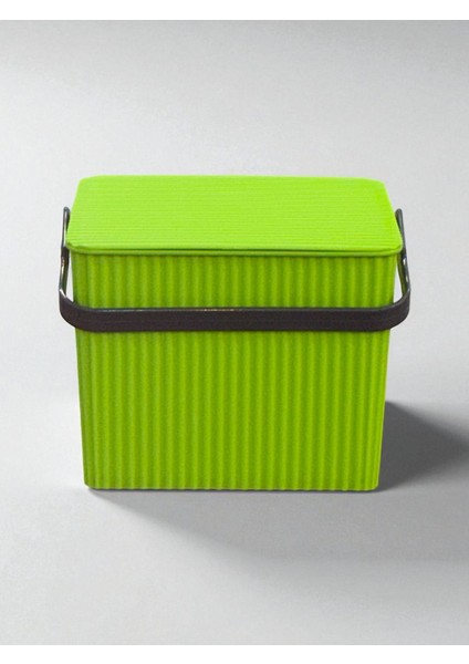 Rainbow Yeşil Kare Kova Piknik Sepeti Meyve Kovası fırsatları